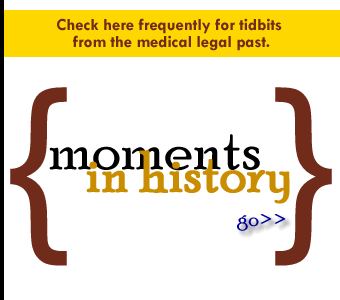 Dr. Lande's Medical Legal History articles.